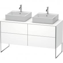 Duravit XS4926B1818 - Duravit XSquare Four Drawer Vanity Unit For Console White