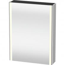 Duravit XS7111L3939 - Duravit XSquare Mirror Cabinet with Lighting Nordic White