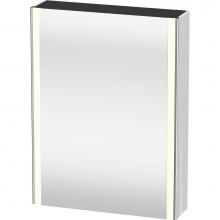 Duravit XS7111L8585 - Duravit XSquare Mirror Cabinet with Lighting White