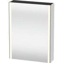 Duravit XS7111R8585 - Duravit XSquare Mirror Cabinet with Lighting White