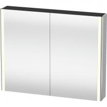 Duravit XS711303939 - Duravit XSquare Mirror Cabinet with Lighting Nordic White