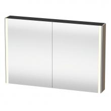 Duravit XS711407575 - Duravit XSquare Mirror Cabinet with Lighting Linen