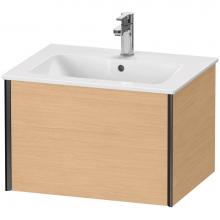 Duravit XV40250B230 - XViu One Drawer Wall-Mount Vanity Unit Natural Oak