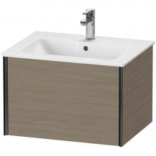 Duravit XV40250B235 - XViu One Drawer Wall-Mount Vanity Unit Oak Terra