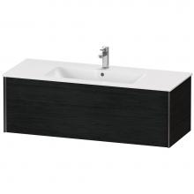 Duravit XV40280B216 - XViu One Drawer Wall-Mount Vanity Unit Oak Black