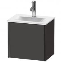 Duravit XV4030RB280 - XViu One Door Wall-Mount Vanity Unit Concrete Gray