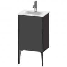 Duravit XV4068LB280 - XViu One Door Floorstanding Vanity Unit Graphite