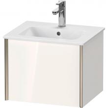 Duravit XV42150B122 - XViu One Drawer Wall-Mount Vanity Unit White