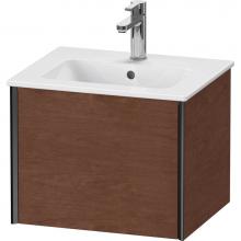 Duravit XV42150B213 - XViu One Drawer Wall-Mount Vanity Unit American Walnut