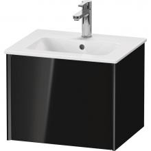 Duravit XV42150B240 - XViu One Drawer Wall-Mount Vanity Unit Black