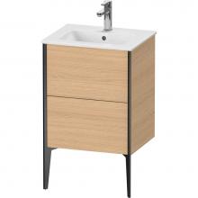 Duravit XV44590B230 - XViu Two Drawer Floorstanding Vanity Unit Natural Oak