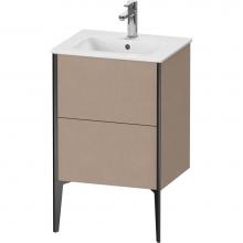 Duravit XV44590B275 - XViu Two Drawer Floorstanding Vanity Unit Linen