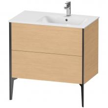 Duravit XV44870B230 - XViu Two Drawer Floorstanding Vanity Unit Natural Oak