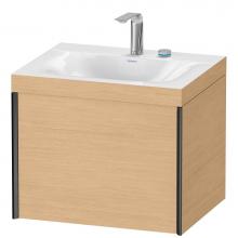 Duravit XV4609EB230C - XViu One Drawer C-Bonded Wall-Mount Vanity Kit Natural Oak