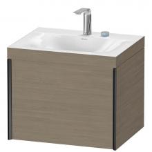 Duravit XV4609EB235C - XViu One Drawer C-Bonded Wall-Mount Vanity Kit Oak Terra