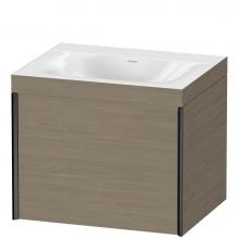 Duravit XV4609NB235C - XViu One Drawer C-Bonded Wall-Mount Vanity Kit Oak Terra