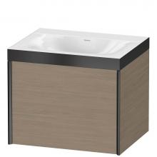 Duravit XV4609NB235P - XViu One Drawer C-Bonded Wall-Mount Vanity Kit Oak Terra