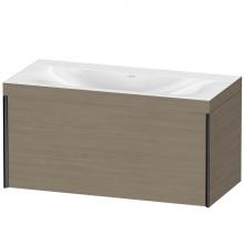 Duravit XV4611NB235C - XViu One Drawer C-Bonded Wall-Mount Vanity Kit Oak Terra