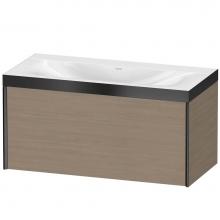 Duravit XV4611NB235P - XViu One Drawer C-Bonded Wall-Mount Vanity Kit Oak Terra