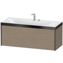 Duravit XV4612EB235P - XViu One Drawer C-Bonded Wall-Mount Vanity Kit Oak Terra