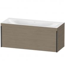 Duravit XV4612NB235C - XViu One Drawer C-Bonded Wall-Mount Vanity Kit Oak Terra