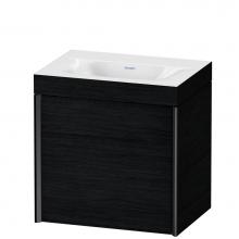 Duravit XV4630NB216C - XViu One Door C-Bonded Wall-Mount Vanity Kit Oak Black