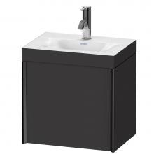 Duravit XV4630OB280C - XViu One Door C-Bonded Wall-Mount Vanity Kit Graphite