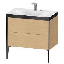 Duravit XV4710EB230P - XViu Two Drawer C-Bonded Floorstanding Vanity Kit Natural Oak