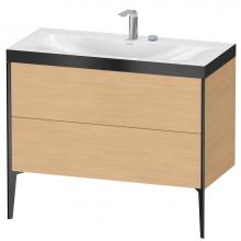 Duravit XV4711EB230P - XViu Two Drawer C-Bonded Floorstanding Vanity Kit Natural Oak