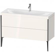 Duravit XV4712OB222C - XViu Two Drawer C-Bonded Floorstanding Vanity Kit White