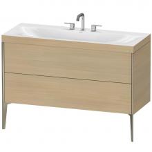 Duravit XV4712TB171C - Duravit XViu C-Bonded Floorstanding Vanity  Mediterranean Oak