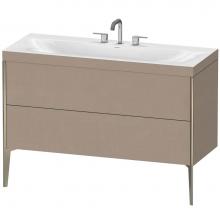 Duravit XV4712TB175C - Duravit XViu C-Bonded Floorstanding Vanity  Linen