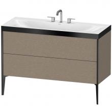 Duravit XV4712TB211P - Duravit XViu C-Bonded Floorstanding Vanity  Oak Cashmere