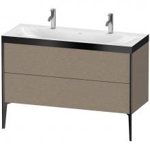 Duravit XV4713OB211P - Duravit XViu Two Drawer C-Bonded Floorstanding Vanity Kit Cashmere Oak