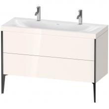 Duravit XV4713OB222C - XViu Two Drawer C-Bonded Floorstanding Vanity Kit White