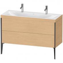 Duravit XV4713OB230C - XViu Two Drawer C-Bonded Floorstanding Vanity Kit Natural Oak