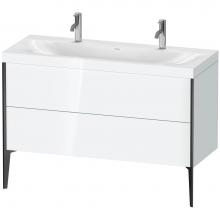 Duravit XV4713OB285C - XViu Two Drawer C-Bonded Floorstanding Vanity Kit White