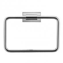 Duravit 0099611000 - Duravit Karree Towel Ring in Chrome