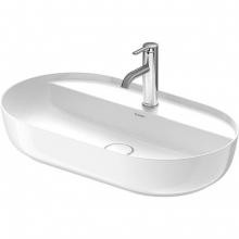 Duravit 03807021001 - Duravit Luv Washbowl White|Sand with WonderGliss