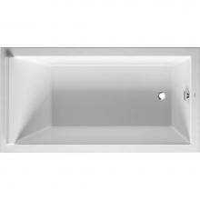 Duravit 700337000000090 - Starck Drop-In Bathtub White