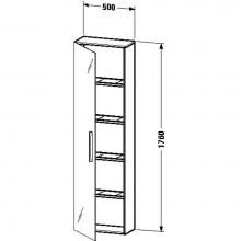 Duravit VE1175R5353 - Duravit Vero Tall Cabinet  Chestnut Dark