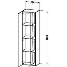 Duravit DS1249L4343 - Duravit DuraStyle Tall Cabinet Basalt