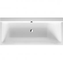 Duravit 700376000000090 - Bathtub P3 Comforts 66 7/8''x29 1/2'', - white,built-in or for