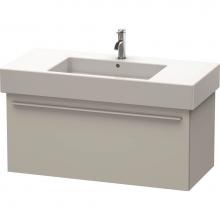 Duravit XL605300707 - Duravit X-Large Wall-Mount Vanity Unit Concrete Gray