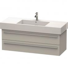 Duravit XL635400707 - Duravit X-Large Wall-Mount Vanity Unit Concrete Gray