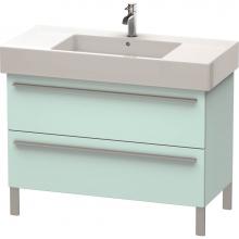 Duravit XL654400909 - Duravit X-Large Floor Standing Vanity Unit  Light Blue Matte