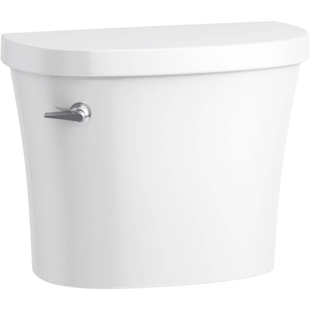 Kingston™ 1.28 gpf toilet tank with right-hand trip lever and tank cover locks