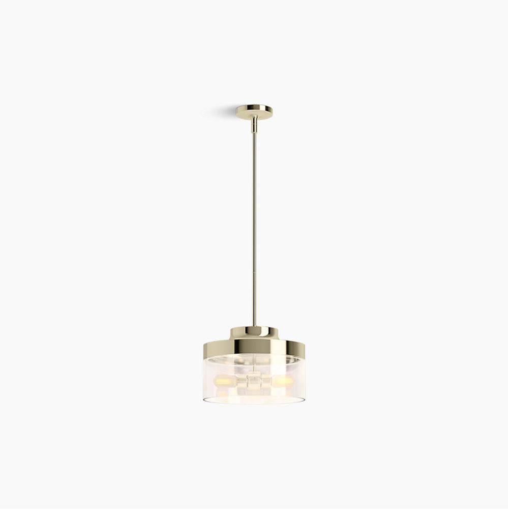 Purist 12 1/2-in Two-Light Pendant