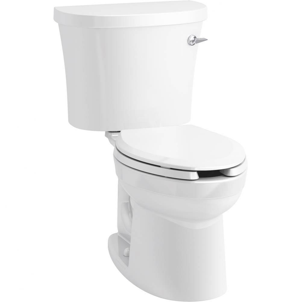 Kingston™ Comfort Height® Two-piece elongated 1.28 gpf chair height toilet with right-hand