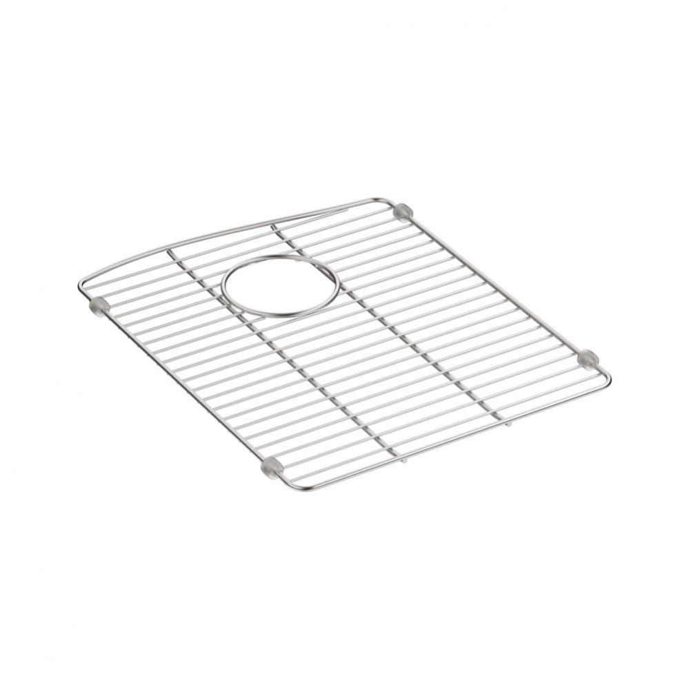 Kennon® stainless steel sink rack, 13 5/8'' x 16 1/2'', for left-hand bow